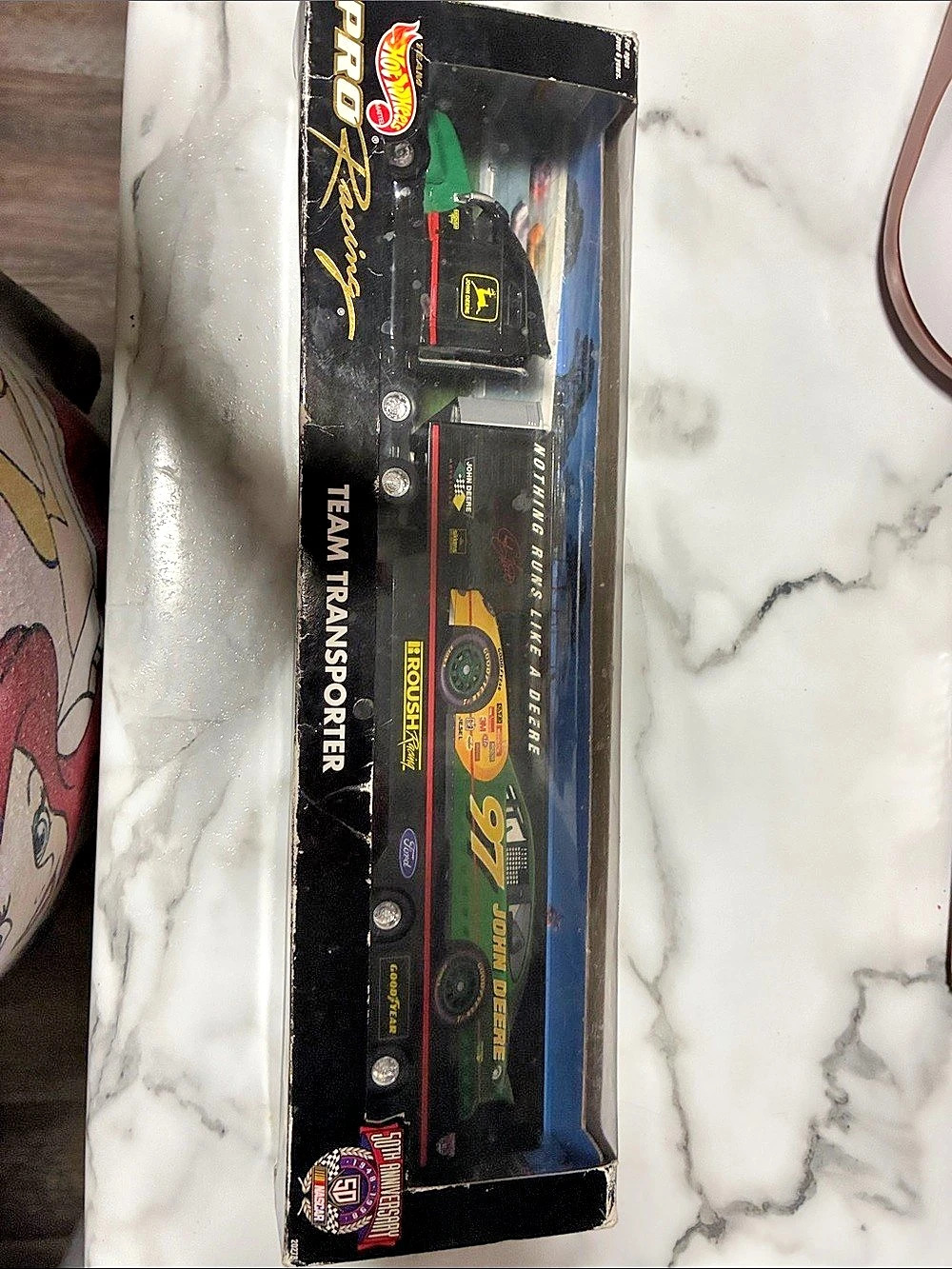 Hot Wheels John Deere #97 Chad Little Team Transporter Set